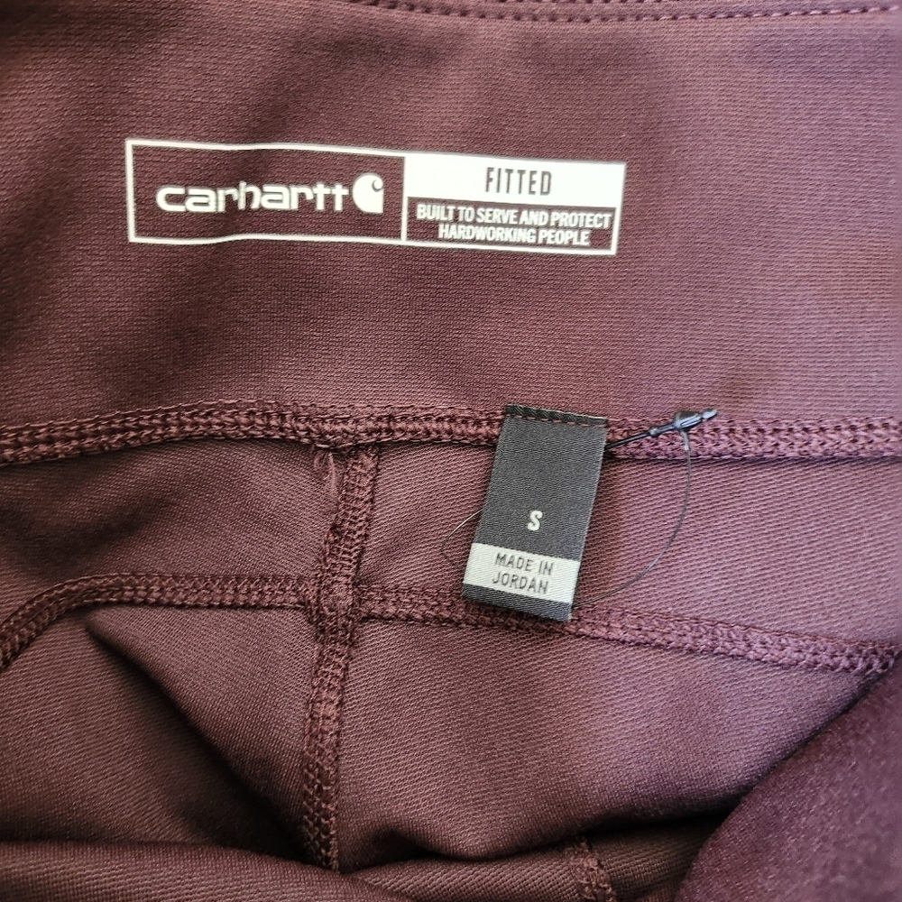 New Carhartt Force Fitted Lightweight Utility Legging Blackberry XS‎ - Picture 8 of 11